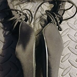 Zara Stappy Pointed Toe Elegant Black Women's Shoes